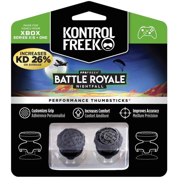 KontrolFreek FPS Freek Nightfall - XBX/XB1 (4-pinners) i gruppen Elektronikk / TV-spill & tilbehør / Xbox One / Tilbehør hos TP E-commerce Nordic AB (C92525)