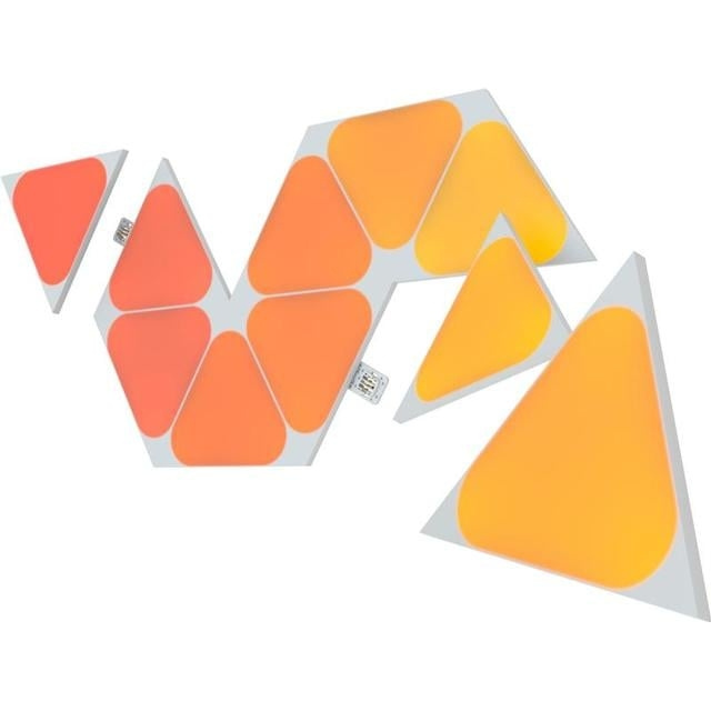 Nanoleaf Shapes - Triangles Mini Expansion Pack - 10 paneler i gruppen HJEM, HUS OG HAGE / Smarthus / Smarthussystemer hos TP E-commerce Nordic AB (C92558)