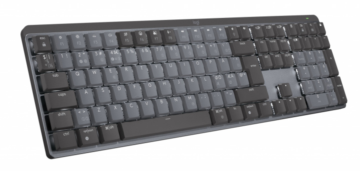 Logitech MX Mechanical Wireless Illuminated Keyboard - nordisk - taktil bryter i gruppen Datautstyr / Mus & Tastatur / Tastatur / Trådløs hos TP E-commerce Nordic AB (C92570)