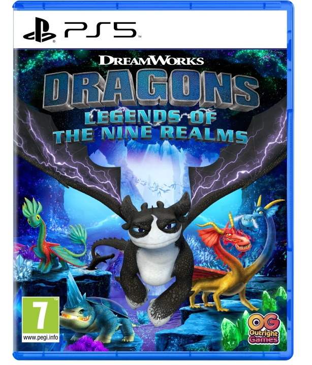 Outright Games DreamWorks Dragons: Legends of The Nine Realms i gruppen Elektronikk / TV-spill & tilbehør / Sony PlayStation 5 / Spill hos TP E-commerce Nordic AB (C92577)