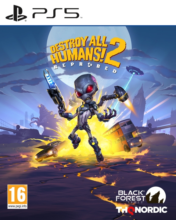 THQ Destroy All Humans! 2 - Reprobed i gruppen Elektronikk / TV-spill & tilbehør / Sony PlayStation 5 / Spill hos TP E-commerce Nordic AB (C92583)