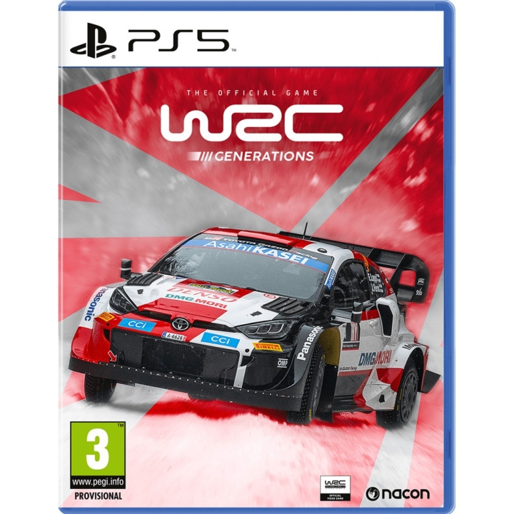 NACON WRC Generasjoner i gruppen Elektronikk / TV-spill & tilbehør / Sony PlayStation 5 hos TP E-commerce Nordic AB (C92586)