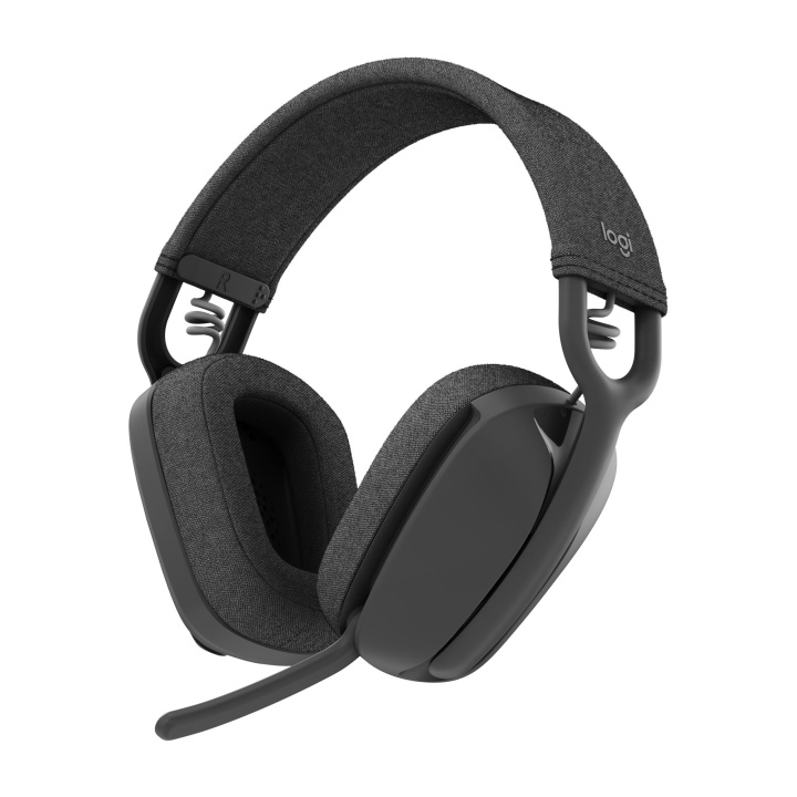 Logitech Zone Vibe 100 lette, trådløse over-øret-hodetelefoner - støyreduserende mikrofon - GRAPHITE i gruppen Datautstyr / GAMING / Headset hos TP E-commerce Nordic AB (C92607)