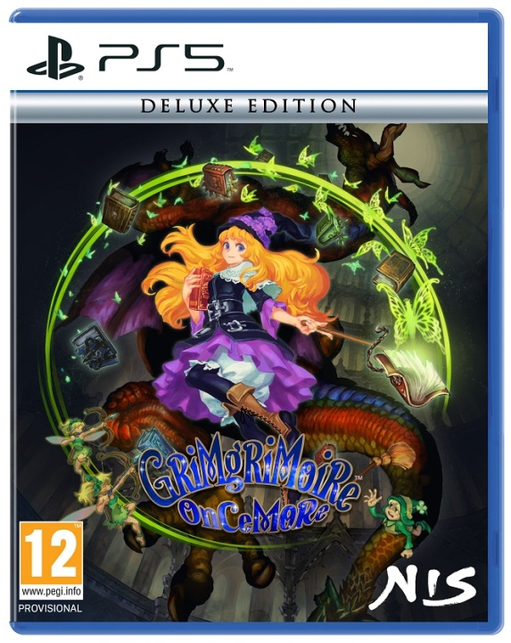 NIS America GrimGrimoire OnceMore (Deluxe Edition) i gruppen Elektronikk / TV-spill & tilbehør / Sony PlayStation 5 / Spill hos TP E-commerce Nordic AB (C92619)