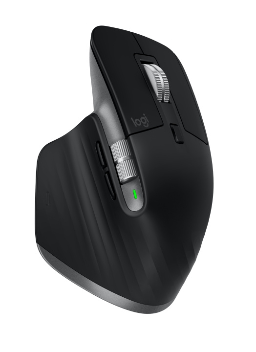 Logitech MX Master 3S for Mac Performance Wireless Mouse - SPACE GREY i gruppen Datautstyr / Mus & Tastatur / Mus / Trådløs hos TP E-commerce Nordic AB (C92653)