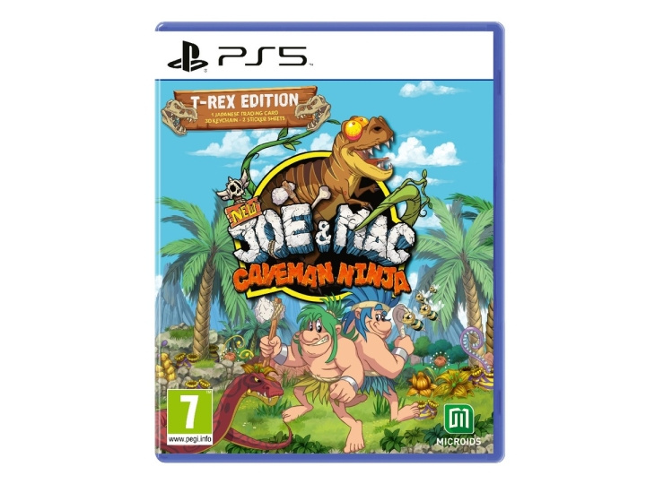 Microids New Joe & Mac: Caveman Ninja (Limited Edition) i gruppen Elektronikk / TV-spill & tilbehør / Sony PlayStation 5 hos TP E-commerce Nordic AB (C92654)