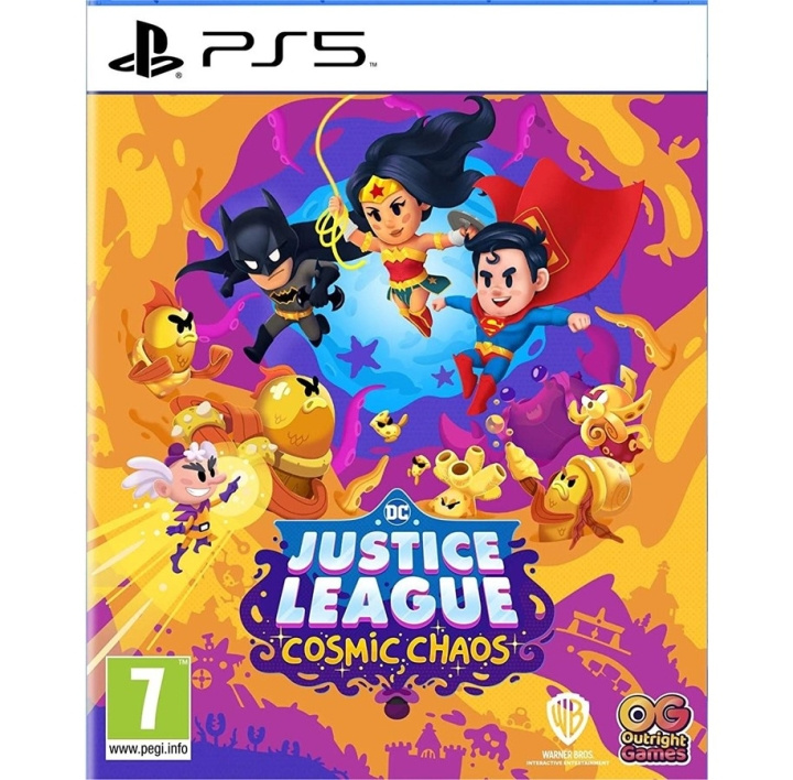 Outright Games DCs Justice League: Cosmic Chaos i gruppen Elektronikk / TV-spill & tilbehør / Sony PlayStation 5 / Spill hos TP E-commerce Nordic AB (C92677)