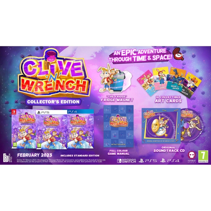 Clive \'N\' Wrench (Collector Edition) i gruppen Elektronikk / TV-spill & tilbehør / Sony PlayStation 5 / Spill hos TP E-commerce Nordic AB (C92685)