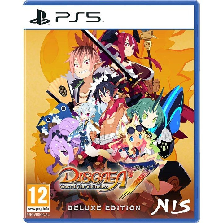 NIS America Disgaea 7: Vows of the Virtueless (Deluxe Edition) i gruppen Elektronikk / TV-spill & tilbehør / Sony PlayStation 5 hos TP E-commerce Nordic AB (C92703)