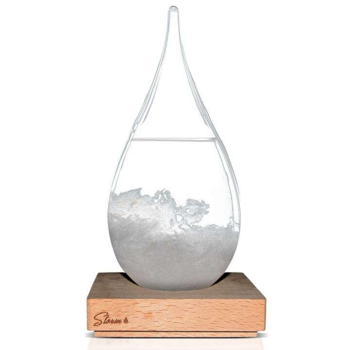 Kikkerland Stormglass - Stor dråpe i gruppen SPORT, FRITID & HOBBY / Morsomme produkter / Morsomme produkter hos TP E-commerce Nordic AB (C92705)