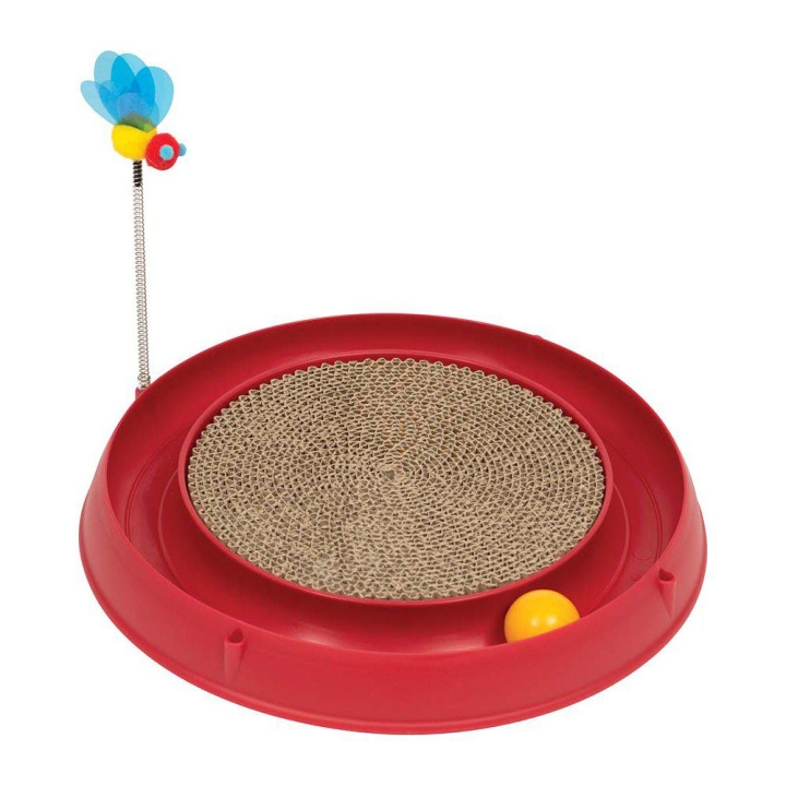 CATIT - Play`N Scratch Red - (787.0042) i gruppen HJEM, HUS OG HAGE / Dyretilbehør / Katt hos TP E-commerce Nordic AB (C92707)