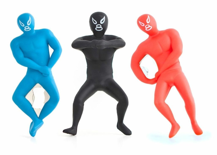 Kikkerland Luchador flaskeåpner (BO09-A) i gruppen SPORT, FRITID & HOBBY / Morsomme produkter / Morsomme produkter hos TP E-commerce Nordic AB (C92758)