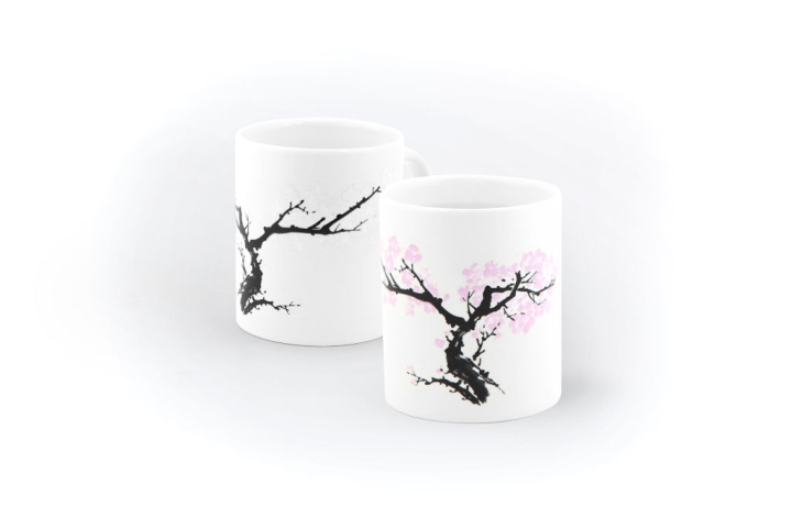 Kikkerland Morph Mug Cherry Blossom (CU92) i gruppen SPORT, FRITID & HOBBY / Morsomme produkter / Kopper hos TP E-commerce Nordic AB (C92798)