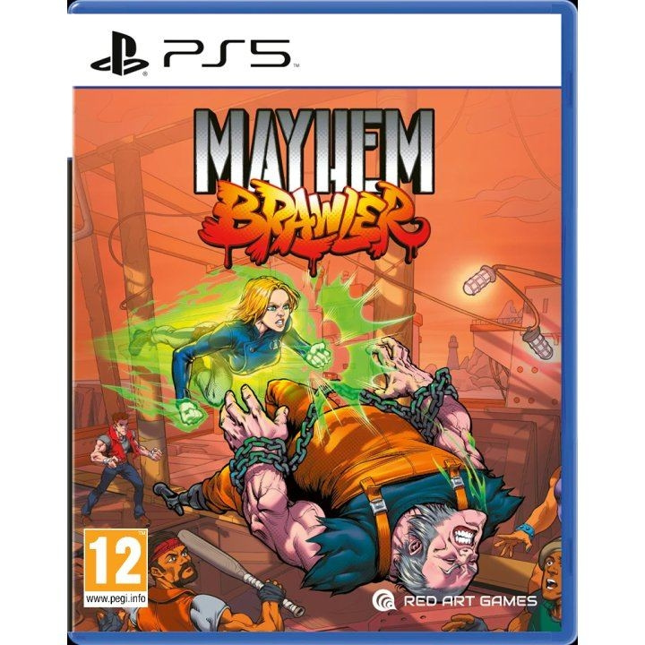 Red Art Games Mayhem Brawler i gruppen Elektronikk / TV-spill & tilbehør / Sony PlayStation 5 / Spill hos TP E-commerce Nordic AB (C92902)