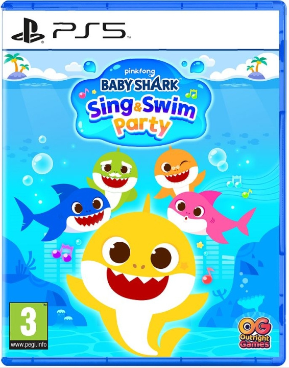 Outright Games Baby Shark: Sing & Swim Party i gruppen Elektronikk / TV-spill & tilbehør / Sony PlayStation 5 hos TP E-commerce Nordic AB (C92918)