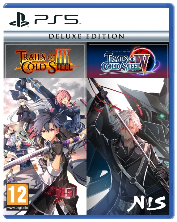 NIS America The Legend of Heroes: Trails of Cold Steel III / The Legend of Heroes: Trails of Cold Steel IV (Deluxe Edition) i gruppen Elektronikk / TV-spill & tilbehør / Sony PlayStation 5 / Spill hos TP E-commerce Nordic AB (C93025)