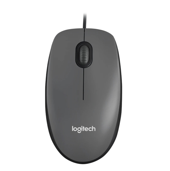 Logitech Mus M100 optisk - Svart - USB i gruppen Datautstyr / Mus & Tastatur / Mus / via kabel hos TP E-commerce Nordic AB (C93047)