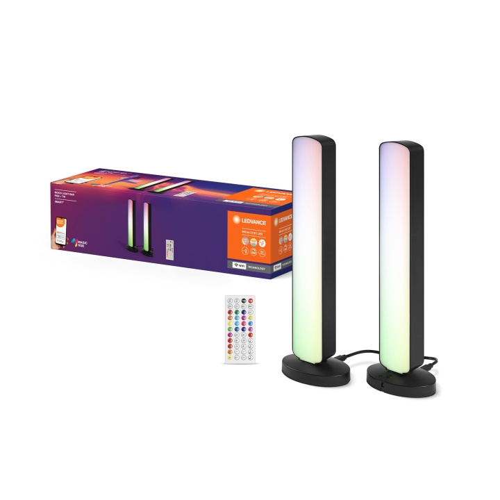 LEDVANCE SMART+ Mood Light Bar - 480lm, 8W, WiFi, RGB+827-865, Svart i gruppen HJEM, HUS OG HAGE / Smarthus / Smart belysning hos TP E-commerce Nordic AB (C93051)