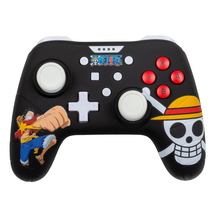 Konix Manette Filaire Switch kablet kontroller - One Piece i gruppen Elektronikk / TV-spill & tilbehør / Nintendo Switch / Tilbehør hos TP E-commerce Nordic AB (C93113)