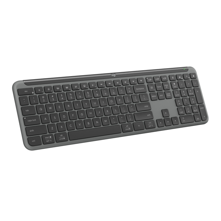 Logitech Signature Slim trådløst tastatur K950 Nordic i gruppen Datautstyr / Mus & Tastatur / Tastatur / Trådløs hos TP E-commerce Nordic AB (C93122)