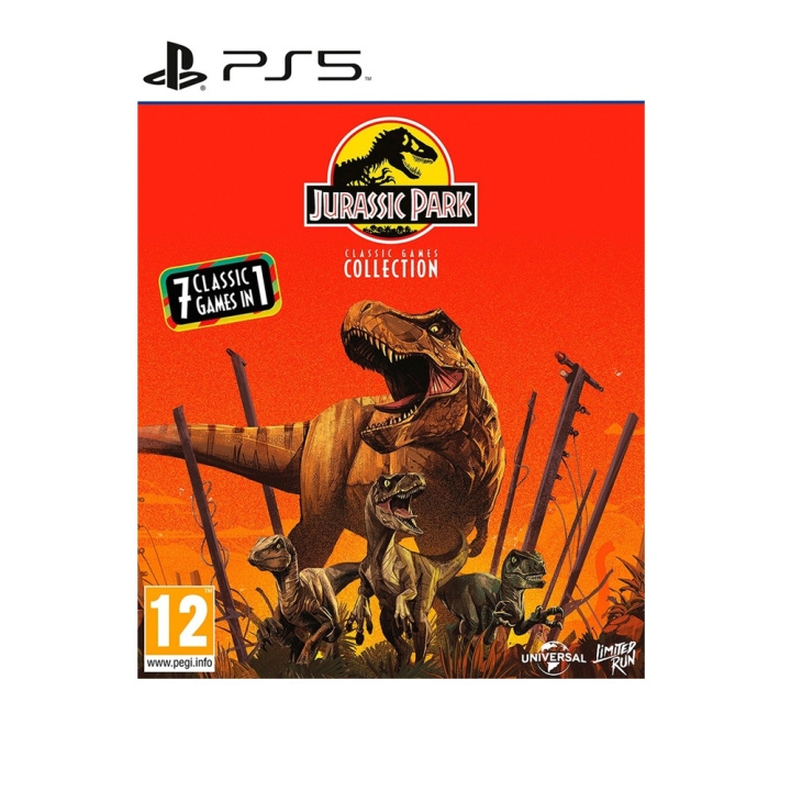 Limited Run Jurassic Park: Classic Games Collection i gruppen Elektronikk / TV-spill & tilbehør / Sony PlayStation 5 hos TP E-commerce Nordic AB (C93124)