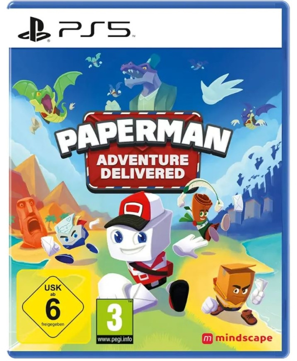 Mindscape Paperman: Adventure Delivered (DE/Multi in Game) i gruppen Elektronikk / TV-spill & tilbehør / Sony PlayStation 5 / Spill hos TP E-commerce Nordic AB (C93147)