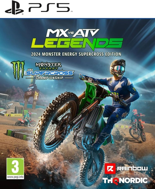 THQ MX vs ATV Legends - 2024 (Monster Energy Supercross Edition) i gruppen Elektronikk / TV-spill & tilbehør / Sony PlayStation 5 hos TP E-commerce Nordic AB (C93157)