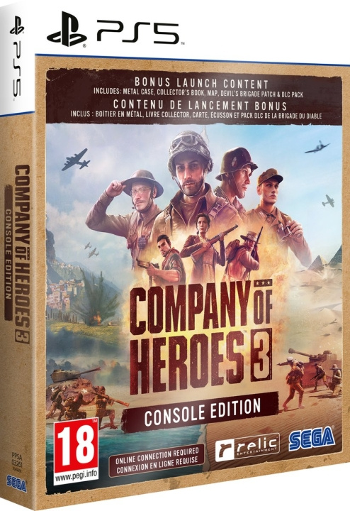 Sega Company of Heroes 3 (Steelbook Edition) i gruppen Elektronikk / TV-spill & tilbehør / Sony PlayStation 5 hos TP E-commerce Nordic AB (C93180)