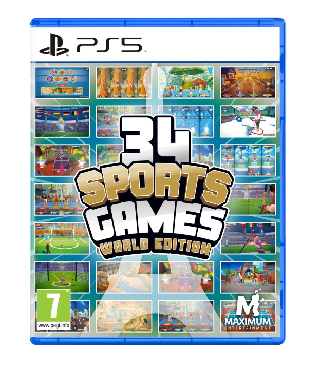 Maximum Games 34 Sports Games – World Edition i gruppen Elektronikk / TV-spill & tilbehør / Sony PlayStation 5 hos TP E-commerce Nordic AB (C93182)