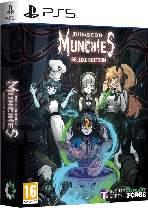 Tesura Games Dungeon Munchies (Deluxe-utgave) i gruppen Elektronikk / TV-spill & tilbehør / Sony PlayStation 5 / Spill hos TP E-commerce Nordic AB (C93190)