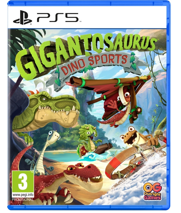 Outright Games Gigantosaurus: Dino Sports i gruppen Elektronikk / TV-spill & tilbehør / Sony PlayStation 5 / Spill hos TP E-commerce Nordic AB (C93232)