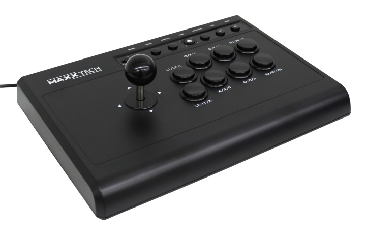 Maxx Tech Multiplatform Arcade Fight Stick i gruppen Datautstyr / GAMING / Gaming-tilbehør hos TP E-commerce Nordic AB (C93275)