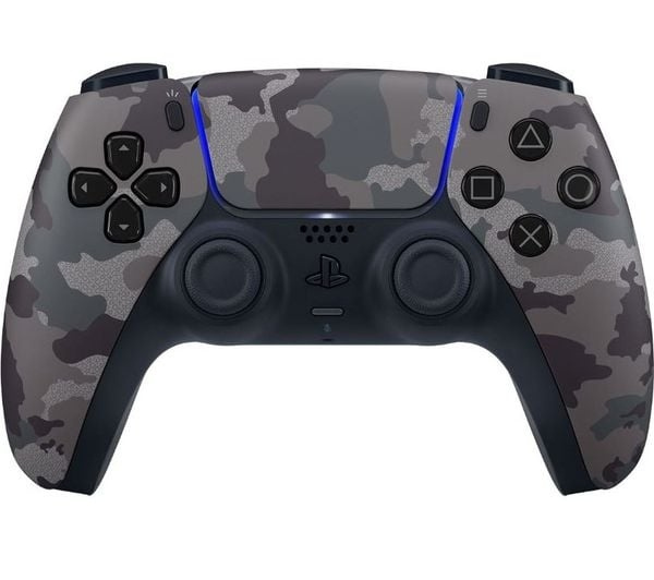 Sony Playstation 5 Dualsense-kontroller grå camouflage i gruppen Elektronikk / TV-spill & tilbehør / Sony PlayStation 5 hos TP E-commerce Nordic AB (C93277)