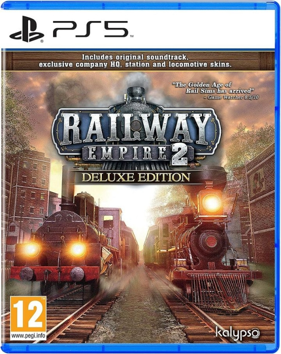 Kalypso Railway Empire 2 (Deluxe-utgave) i gruppen Elektronikk / TV-spill & tilbehør / Sony PlayStation 5 hos TP E-commerce Nordic AB (C93301)