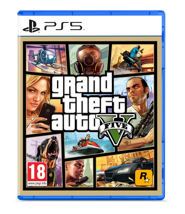 Rockstar Grand Theft Auto V (GTA 5) i gruppen Elektronikk / TV-spill & tilbehør / Sony PlayStation 5 hos TP E-commerce Nordic AB (C93332)