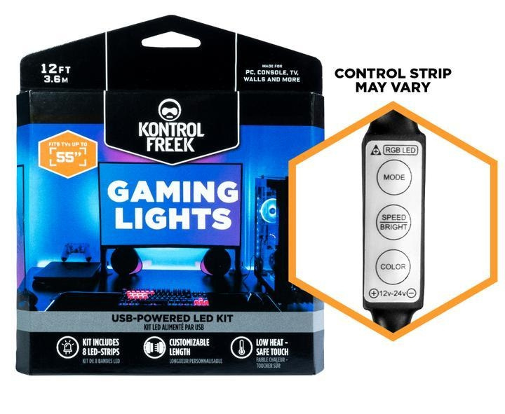 KontrolFreek Spillbelysning - USB i gruppen Datautstyr / GAMING / Gaming-tilbehør hos TP E-commerce Nordic AB (C93365)