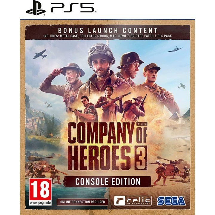 Sega Company of Heroes 3 (Launch Edition) i gruppen Elektronikk / TV-spill & tilbehør / Sony PlayStation 5 hos TP E-commerce Nordic AB (C93367)