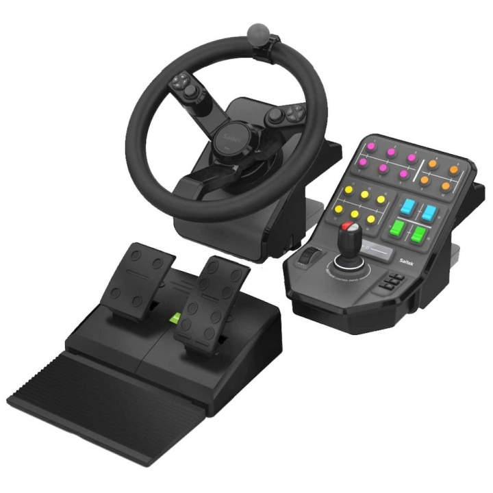 Logitech G Saitek Farming Simulator-kontroller i gruppen Datautstyr / GAMING / Gaming-tilbehør hos TP E-commerce Nordic AB (C93420)