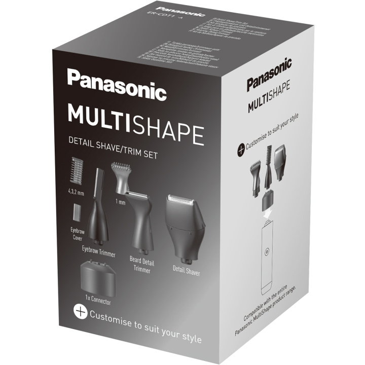 Panasonic Multishape acc Dtrim ER-CDT1 i gruppen HELSE OG SKJØNNHET / Hår & styling / Barbering og trimming / Nesehårtrimmere hos TP E-commerce Nordic AB (C93465)