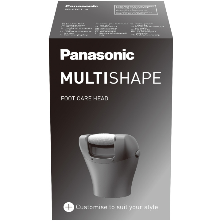 Panasonic Multichape acc Fotfil ER-CFC1 i gruppen HELSE OG SKJØNNHET / Manikyr/pedikyr / Fotpleie hos TP E-commerce Nordic AB (C93467)