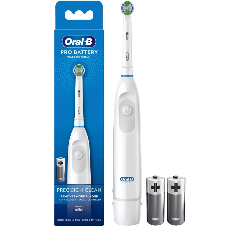 Oral B Eltandborste DB5 Adults White i gruppen HELSE OG SKJØNNHET / Munnpleie / Elektriske tannbørster hos TP E-commerce Nordic AB (C93506)