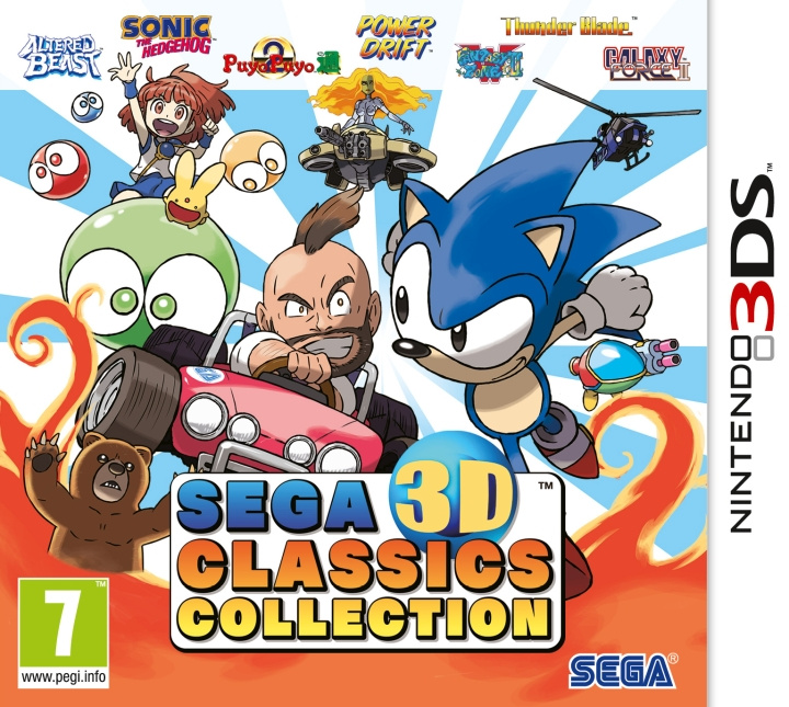 Sega 3D Classics Collection (3DS) i gruppen Elektronikk / TV-spill & tilbehør / Nintendo 3DS hos TP E-commerce Nordic AB (C93544)