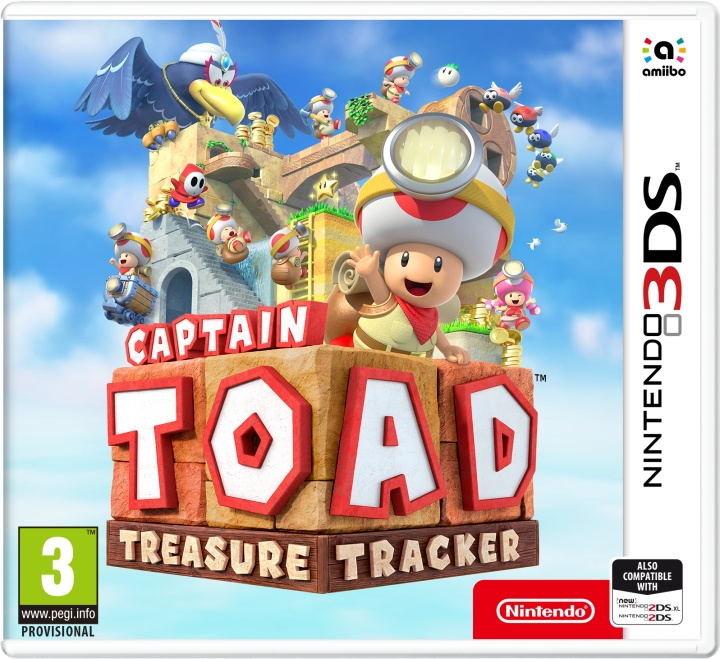 Nintendo Captain Toad: Treasure Tracker (3DS) i gruppen Elektronikk / TV-spill & tilbehør / Nintendo 3DS hos TP E-commerce Nordic AB (C93574)