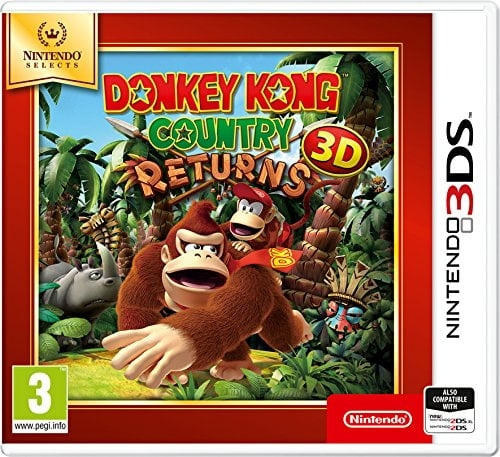 Nintendo Donkey Kong Country Returns 3D (3DS) i gruppen Elektronikk / TV-spill & tilbehør / Nintendo 3DS hos TP E-commerce Nordic AB (C93577)