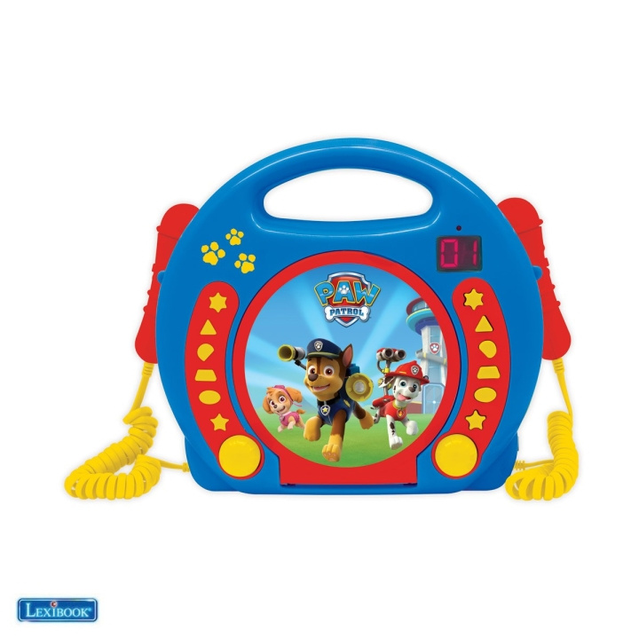 Lexibook Paw Patrol - Bærbar CD-spiller (RCDK100PA) i gruppen Elektronikk / Lyd & Bilde / Hjemmekino, HiFi og bærbar / Bærbar musikkspiller / CD-Spillere hos TP E-commerce Nordic AB (C93665)