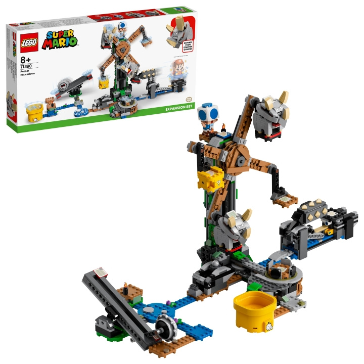 LEGO Super Mario - Reznor velter utvidelsessett (71390) i gruppen LEKER, BARN OG BABY / Leker / Byggeleker / Lego hos TP E-commerce Nordic AB (C93672)