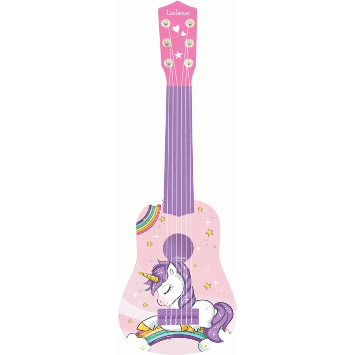 Lexibook Unicorn - My First Guitar 21 (K200UNI) i gruppen LEKER, BARN OG BABY / Musikk, sang og bilde / Instrumenter hos TP E-commerce Nordic AB (C93728)