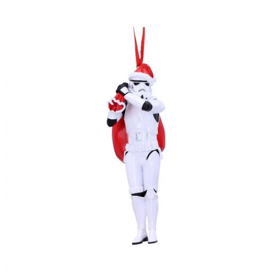 Nemesis Now Stormtrooper Santa Sack hengende ornament 13 cm i gruppen LEKER, BARN OG BABY / Leker / Figurer, miniatyrer og tilbehør hos TP E-commerce Nordic AB (C93733)