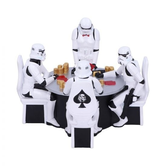 Nemesis Now Stormtrooper Poker Face 18,3 cm i gruppen SPORT, FRITID & HOBBY / Morsomme produkter / Samlerobjekter hos TP E-commerce Nordic AB (C93751)