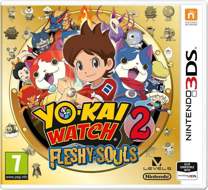 Nintendo Yo-Kai Watch 2: Fleshy Souls (3DS) i gruppen Elektronikk / TV-spill & tilbehør / Nintendo 3DS hos TP E-commerce Nordic AB (C93759)